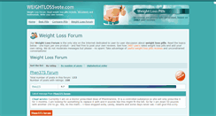 Desktop Screenshot of forum.weightlossvote.com